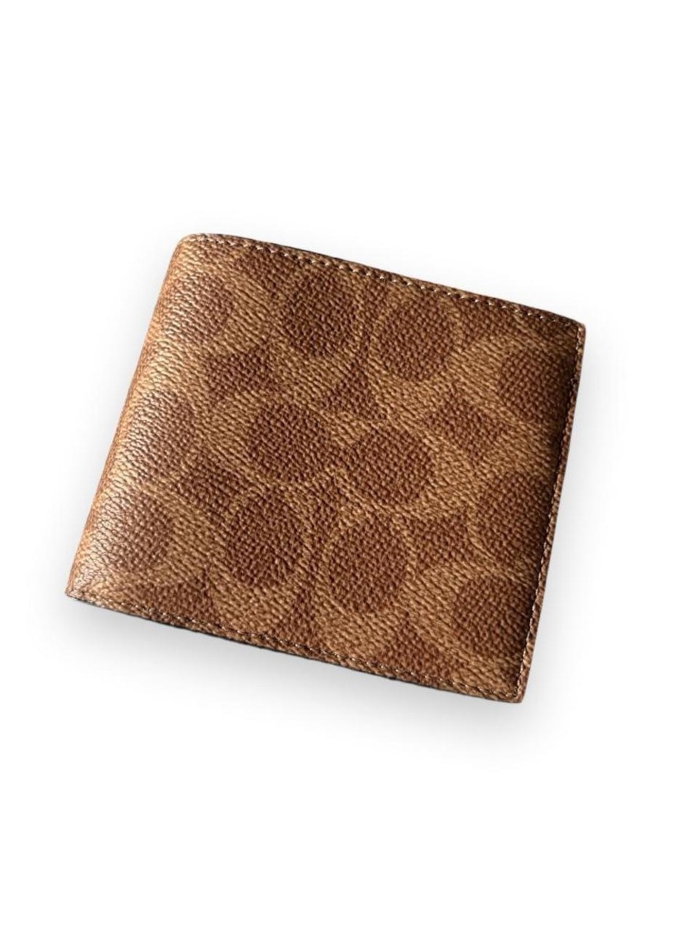 Leather Bifold Wallet in Brown
